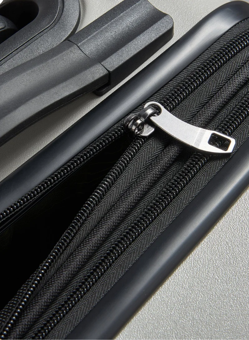 Jeep  JH004C 55 Cm Hardcase 4-Double Wheeled Expandable Cabin Luggage Trolley - Grey Drizzle  | Best Price UAE